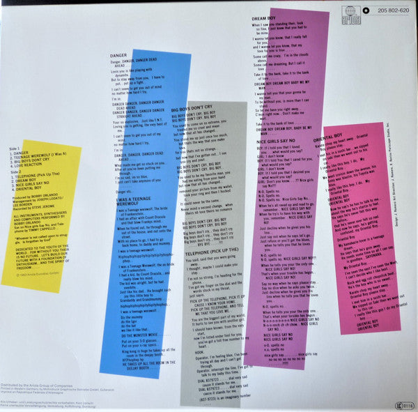 The Flirts : Born To Flirt (LP, Album)