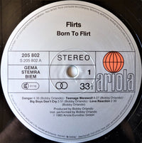 The Flirts : Born To Flirt (LP, Album)
