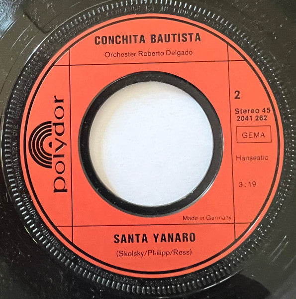 Conchita Bautista : Sag' Nicht Adios (7")