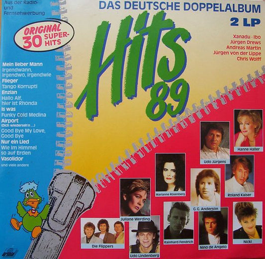Various : Hits '89  (2xLP, Comp)