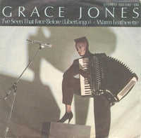 Grace Jones : I've Seen That Face Before (Libertango) / Warm Leatherette (7", Single)