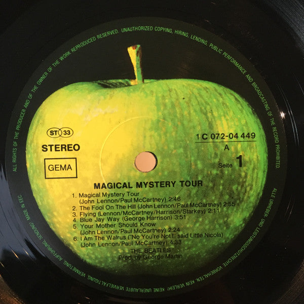 The Beatles : Magical Mystery Tour Plus Other Songs (LP, Comp, RE)