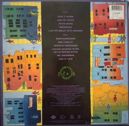 A Tribe Called Quest : People's Instinctive Travels And The Paths Of Rhythm (LP, Album)