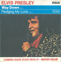 Elvis Presley : Way Down (7", Single)