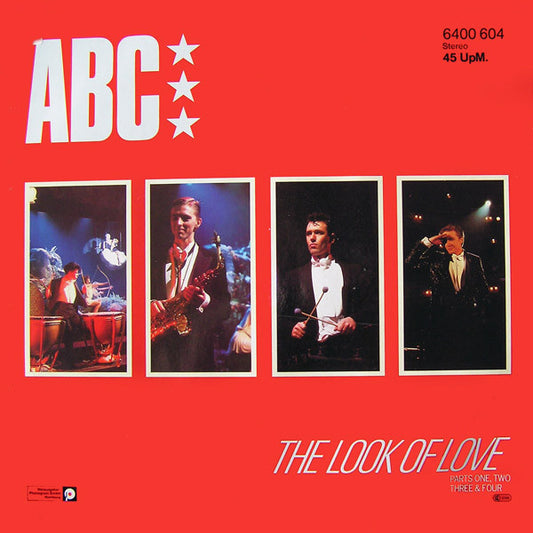 ABC : The Look Of Love (Parts One, Two, Three & Four) (12", Maxi)