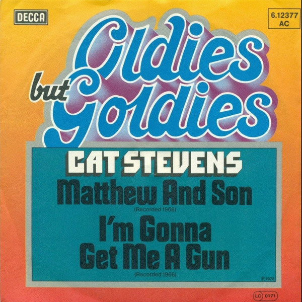 Cat Stevens : Matthew And Son / I'm Gonna Get Me A Gun (7", Single)