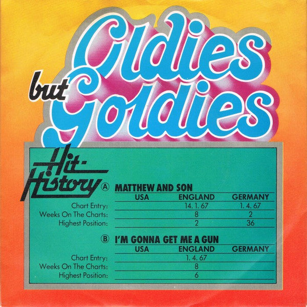 Cat Stevens : Matthew And Son / I'm Gonna Get Me A Gun (7", Single)