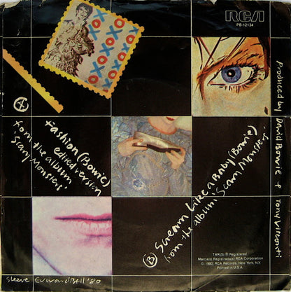David Bowie : Fashion (7", Single, Styrene)