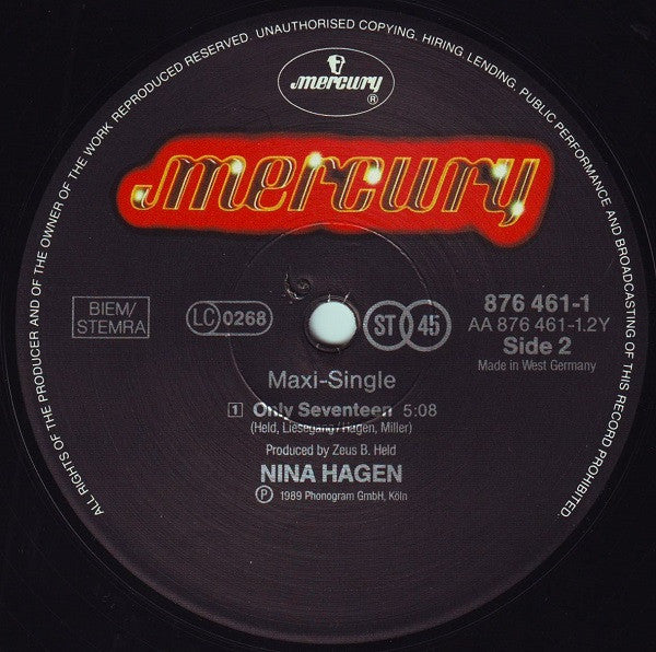 Nina Hagen : Las Vegas (12", Maxi)