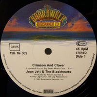 Joan Jett & The Blackhearts : Crimson And Clover (12", Maxi)