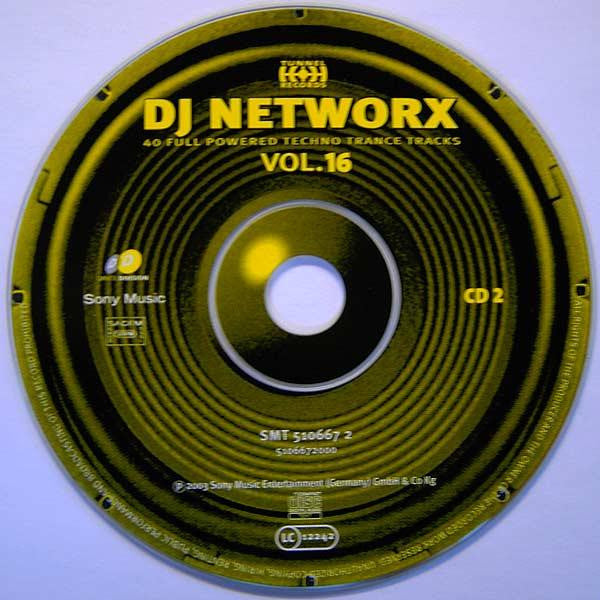 Various : DJ Networx Vol. 16 (2xCD, Comp, Mixed)