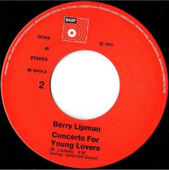 Berry Lipman & His Orchestra : Emmanuelle (7", Single)