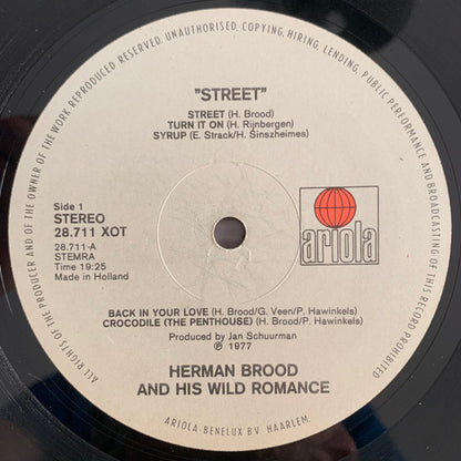Herman Brood & His Wild Romance : Street (LP, Album, Gat)