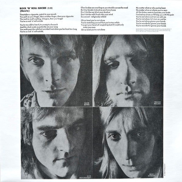David Bowie : The Rise And Fall Of Ziggy Stardust And The Spiders From Mars (LP, Album, Ltd, Pic, RE, RM)