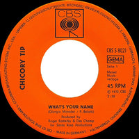 Chicory Tip : What's Your Name (7", Single)