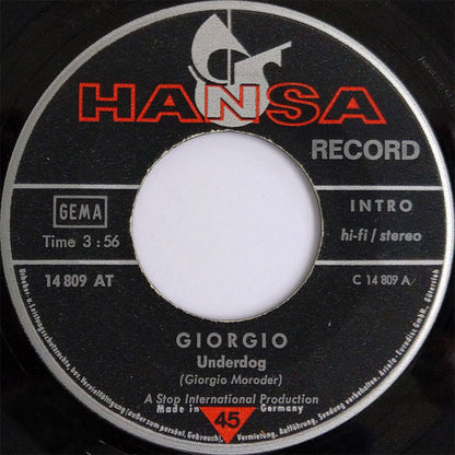 Giorgio* : Underdog (7", Single)
