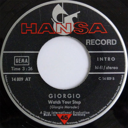 Giorgio* : Underdog (7", Single)