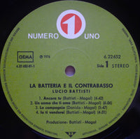 Lucio Battisti : Lucio Battisti, La Batteria, Il Contrabasso, Eccetera (LP, Album)