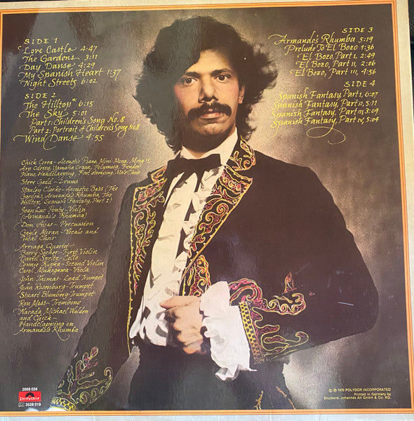 Chick Corea : My Spanish Heart (2xLP, Album, Gat)