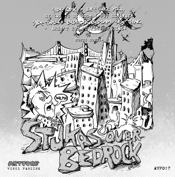 Stukas Over Bedrock : Life Like Yogi (7", Pur)