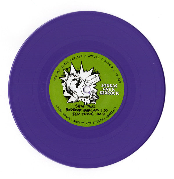 Stukas Over Bedrock : Life Like Yogi (7", Pur)