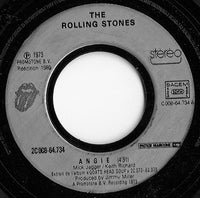 The Rolling Stones : Angie (7", Single, RE, Str)