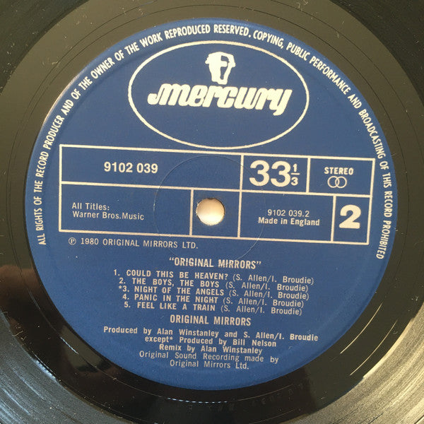 Original Mirrors : Original Mirrors (LP, Album)