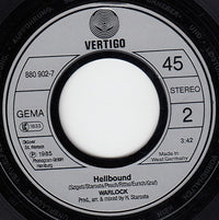 Warlock (2) : All Night (7", Single)