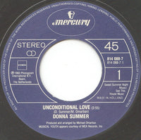 Donna Summer : Unconditional Love (7", Single)