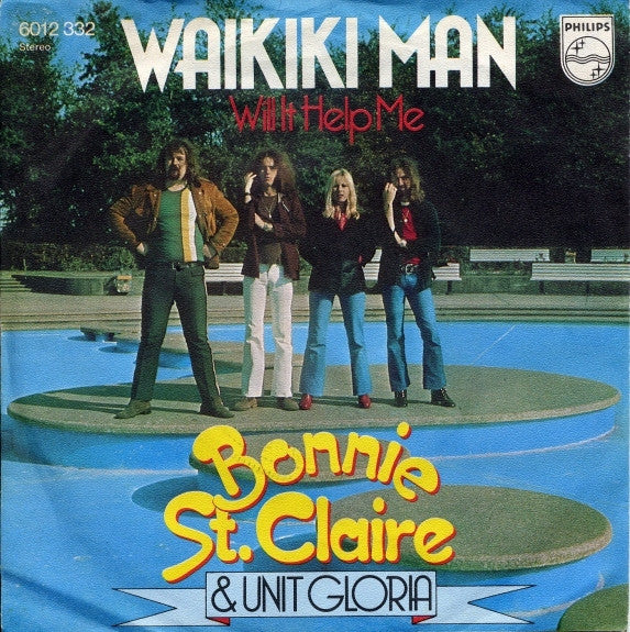 Bonnie St. Claire & Unit Gloria : Waikiki Man (7", Single)