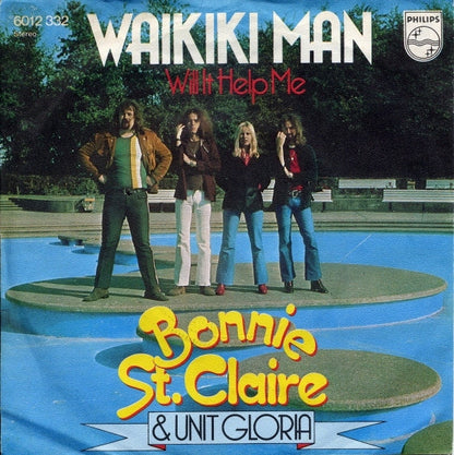 Bonnie St. Claire & Unit Gloria : Waikiki Man (7", Single)