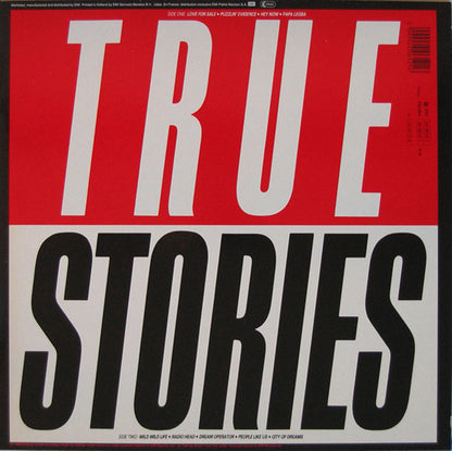 Talking Heads : True Stories (LP, Album, DMM)