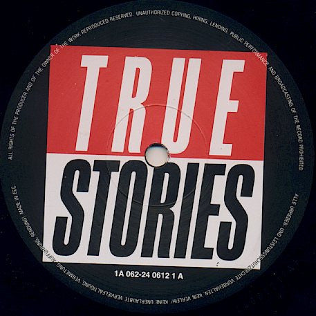 Talking Heads : True Stories (LP, Album, DMM)
