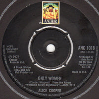 Alice Cooper (2) : Only Women (7", Single)