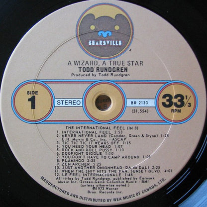 Todd Rundgren : A Wizard, A True Star (LP, Album)