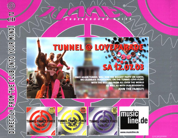 Various : Tunnel Trance Force Vol.25 (2xCD, Mixed)