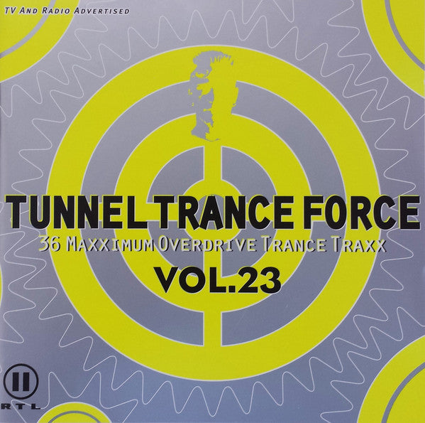 Various : Tunnel Trance Force Vol. 23 (2xCD, Comp, Mixed)