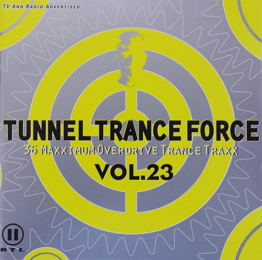 Various : Tunnel Trance Force Vol. 23 (2xCD, Comp, Mixed)