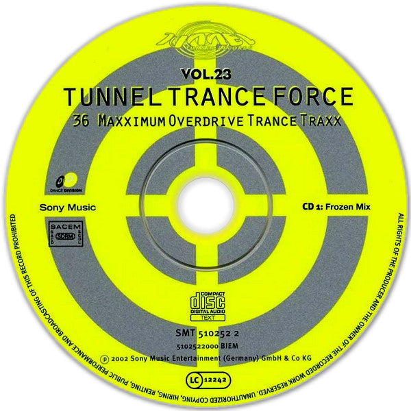 Various : Tunnel Trance Force Vol. 23 (2xCD, Comp, Mixed)