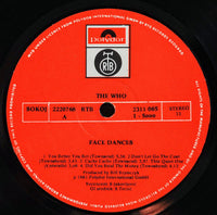 The Who : Face Dances (LP, Album)