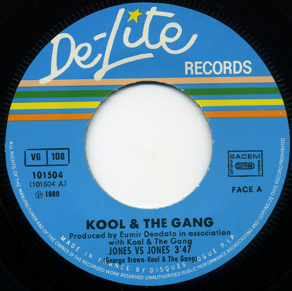 Kool & The Gang : Jones Vs Jones (7")