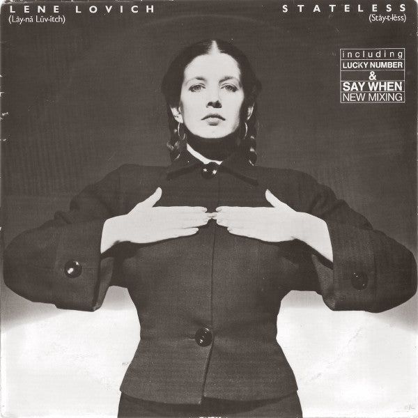 Lene Lovich : Stateless (LP, Album, RE, Rem)