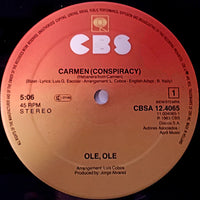Ole, Ole* : Carmen (Conspiracy) (12", Maxi)