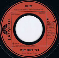 Sweet* : Call Me (7", Single)