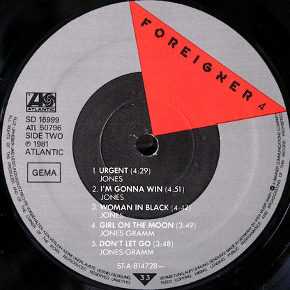 Foreigner : 4 (LP, Album)