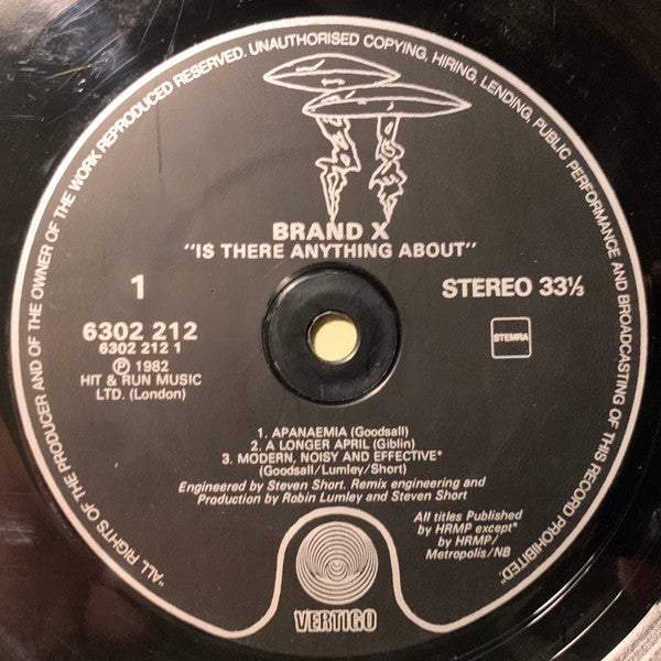Brand X (3) : Is There Anything About? (LP, Album)