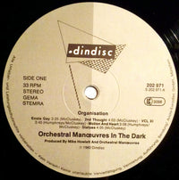 Orchestral Manoeuvres In The Dark : Organisation (LP, Album, RE, RP)