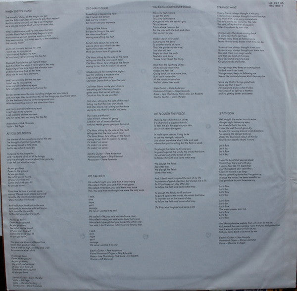 The Black Velvet Band : When Justice Came (LP, Album)