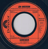 Jon Anderson : Surrender (7", Single)