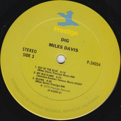 Miles Davis : Dig (2xLP, Comp, Gat)